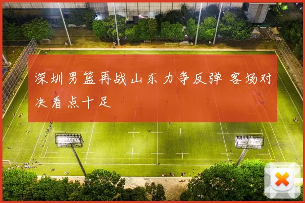深圳男篮再战山东力争反弹 客场对决看点十足